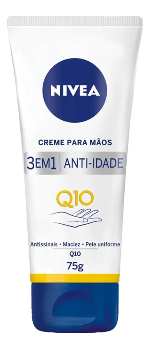 NIVEA Creme para Mãos Q10 Plus Reparação 75g Antissinais