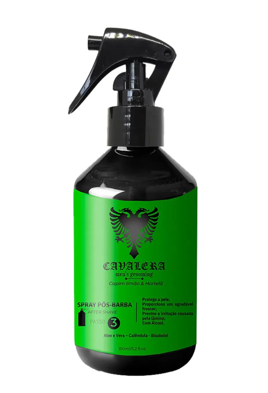 Loção Pós-Barba Cavalera Capim-Limão e Hortelã 150ml