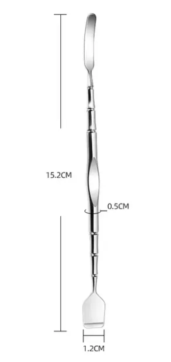 Espátula Removedora de Cravos Multiuso em Aço Inox | Extrator para Limpeza Facial e Cuidados com a Pele - Imagem 7