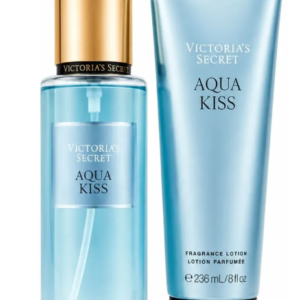 Kit Victoria's Secret Aqua Kiss | Body Splash + Creme Hidratante Corporal